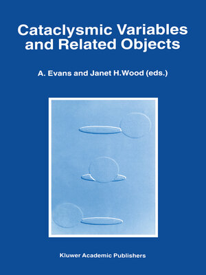 cover image of Cataclysmic Variables and Related Objects